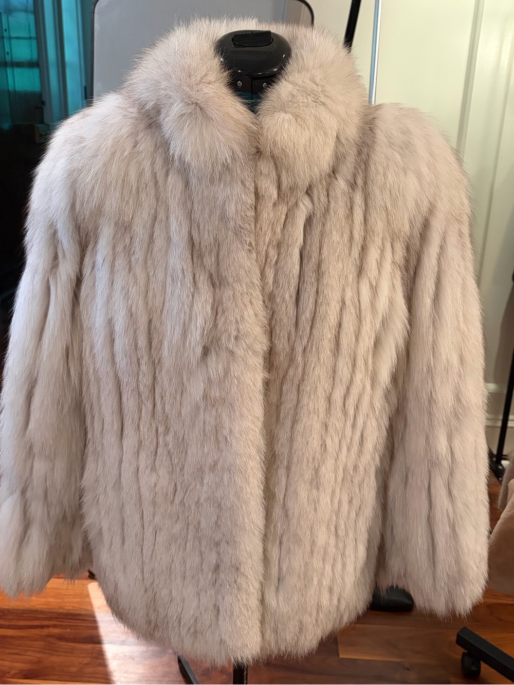 Saga Women's Real Fox Fur Coat